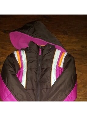 Rothschild Girls Multicolor Puffer Coat Size XL 16